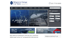Desktop Screenshot of belgraviacarsales.com